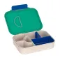 Preview: Lässig Brotdose - Bento Lunchbox Happy Trails - Frosch