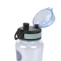 Preview: Lässig Trinkflasche - Smileyworld blau
