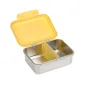 Preview: Lässig Brotdose - Lunchbox Edelstahl Happy Trails - Flower