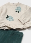 Preview: Mayoral - Set: Sweatshirt mit Rüschen/Leggings