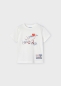 Preview: Mayoral - T-Shirt Flugzeug weiß/rot