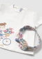 Preview: Mayoral - T-Shirt mit Haarband weiß