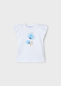 Preview: Mayoral - T-Shirt cremeweiß