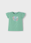 Preview: Mayoral - T-Shirt Stickerei/ Minze