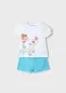 Preview: Mayoral - Set T-Shirt Fahrrad und kurze Hose