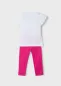 Preview: Mayoral - Set T-Shirt Blume und Leggings