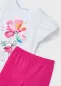 Preview: Mayoral - Set T-Shirt Blume und Leggings