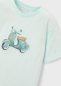 Preview: Mayoral - T-Shirt mit Motorroller-Relief