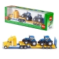 Preview: Siku 1805 Transporter mit New Holland Traktoren 1:87