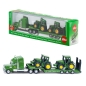 Preview: Siku 1837 Tieflader mit John Deere Traktoren 1:87