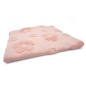 Preview: Maximo MINI GIRL-Dreiecktuch Frotteeblumen rosa