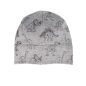 Preview: Maximo KIDS-Beanie/Mütze grau Dinosaurier