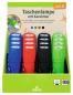 Preview: Moses - Expedition Natur Taschenlampe mit Karabiner ROT