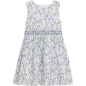 Preview: Danamade - Dress Kleid Blümchen weiß/blau