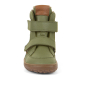 Preview: Froddo - Winterstiefel Barefoot Leder/Tex - olive - Wool