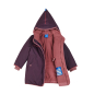 Preview: Finkid - MILLA Mädchen Wintermantel plum/cedar