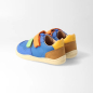 Preview: B-Lifestyle Barfuß-Sneaker anurafroschSTYLE BABY seeblau