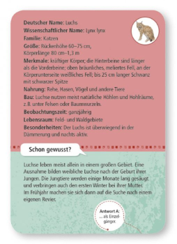 Preview: Moses - Expedition Natur 50 heimische Wald- & Wildtiere