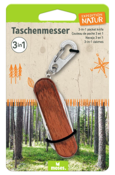 Moses - Expedition Natur Taschenmesser 3 in 1