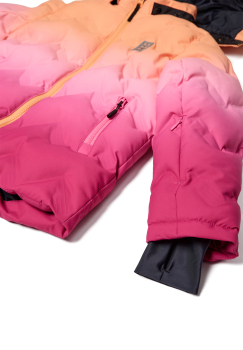Preview: LegoWear - Winterjacke Farbverlauf pink/orange LWJESTED 709