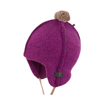 PurePure by Bauer - Bommel-Mütze Walk purple-wine