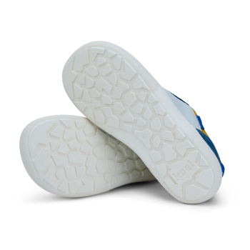 KOEL - Date Suede - blue/yellow