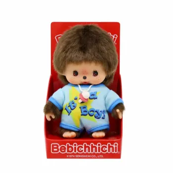 Monchhichi Plüschfigur Bebichhichi Romper It's a Boy 15 cm