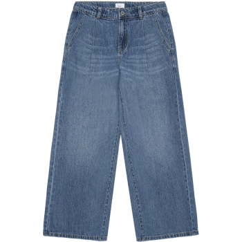 Grunt- Jeanshose GRPlaty Pleat BlueDenim