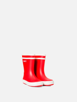 AIGLE Gummistiefel Naturkautschuk BabyFlac ROUGE/BLANC