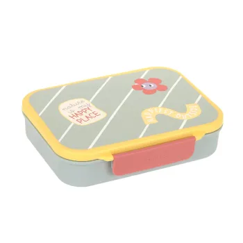 Lässig Brotdose - Bento Lunchbox Happy Trails - Flower