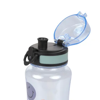 Preview: Lässig Trinkflasche - Smileyworld blau