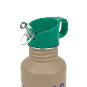 Lässig Trinkflasche - Edelstahl Happy Trails - Frosch