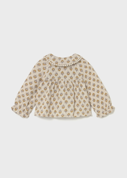 Preview: Mayoral - Langarmbluse Blümchen