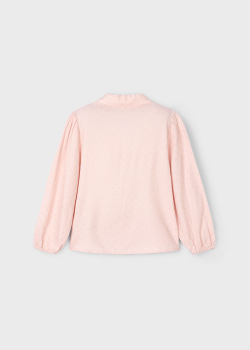 Preview: Mayoral Bluse Glitzer/rosa