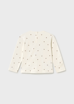 Mayoral - Langarmshirt Blümchen