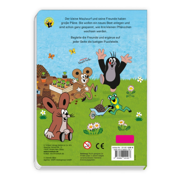 Preview: Trötsch - Der kleine Maulwurf - Puzzle- und Spielbuch