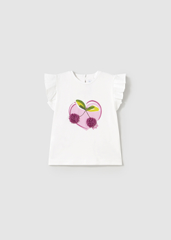 Mayoral - T-Shirt Rüschen