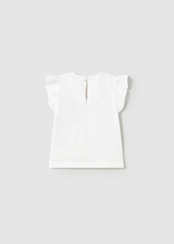 Mayoral - T-Shirt Rüschen