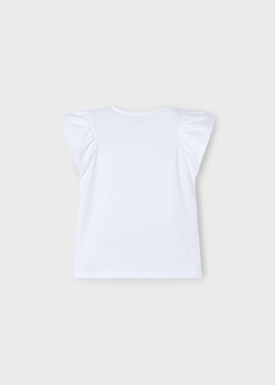 Mayoral - T-Shirt cremeweiß