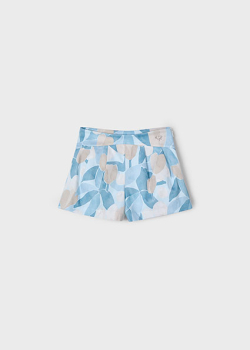 Mayoral - Hose kurz blau/creme