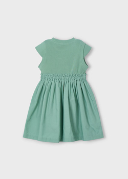 Mayoral - Kleid gerippt Minze