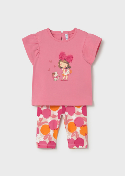 Mayoral -  2-tlg. Set T-Shirt mit Leggings