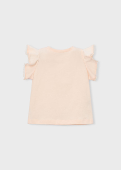 Mayoral - T-Shirt mit Rüschen