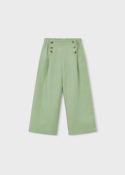 Mayoral - Leinenhose grün