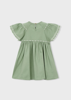 Mayoral - Kleid mit Stickdetails