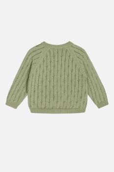 Hust&Claire - Strickjacke grün