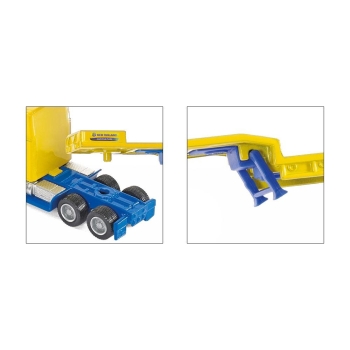 Preview: Siku 1805 Transporter mit New Holland Traktoren 1:87