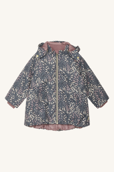 Hust&Claire - HCObina - gefütterte Winterjacke - Blumen