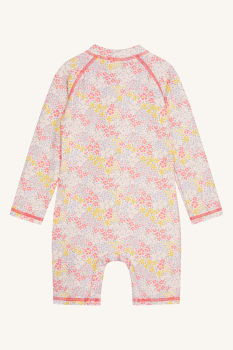 Hust&Claire - Malaz - Blümchen soft pink - UV-Schutz-Overall Hust&Claire - Malaz - Blümchen soft pink - UV-Schutz-Overall