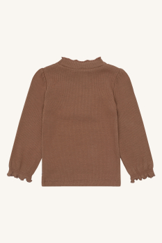 Preview: Hust&Claire -HC Amma - Langarmshirt braun